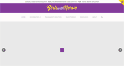 Desktop Screenshot of girlswithnerve.com