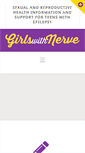Mobile Screenshot of girlswithnerve.com